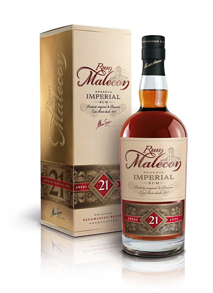 RUM MALECON RESERVA IMPERIAL 21 AN?OS 40% 0,7 l