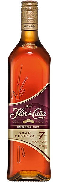 Flor de Caña · Rum Gran Reserva 7 years old 40% 0,7 l