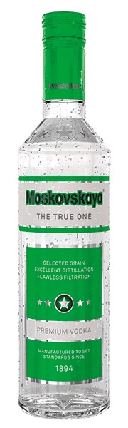 VODKA MOSKOVSKAYA 1,0l