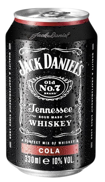 Jack Daniels Cola Dose 24x0,33 l