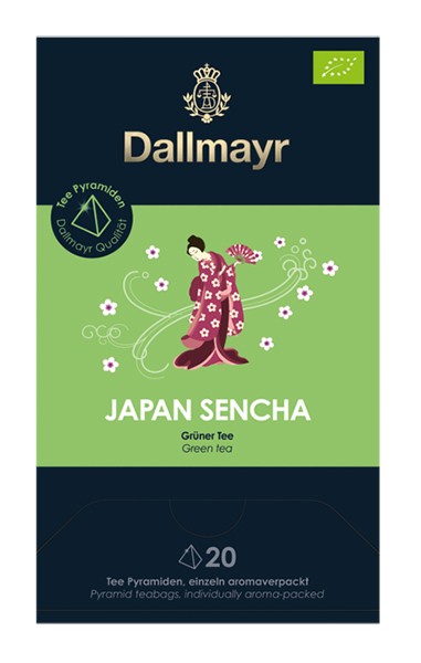 Dallmayr Japan Sencha Bio Grüner Tee 20x2,5g