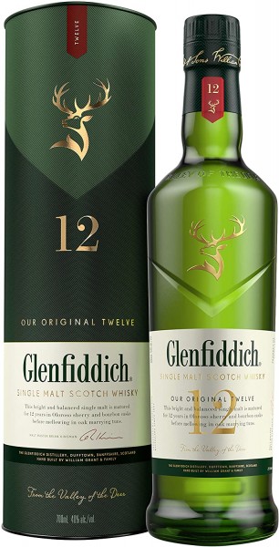 Glenfiddich Malt 12 J. 0,7 l